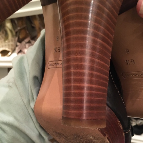 Evelyn Coach Slingback Heels 6.5 - Picture 6 of 9